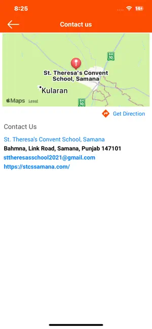 St Theresa Conv School Samana screenshot 3