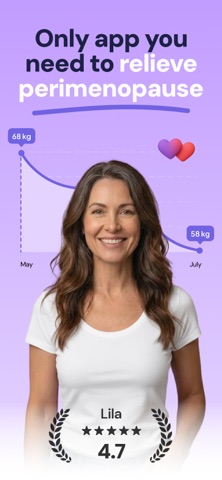 Lila - Perimenopause screenshot
