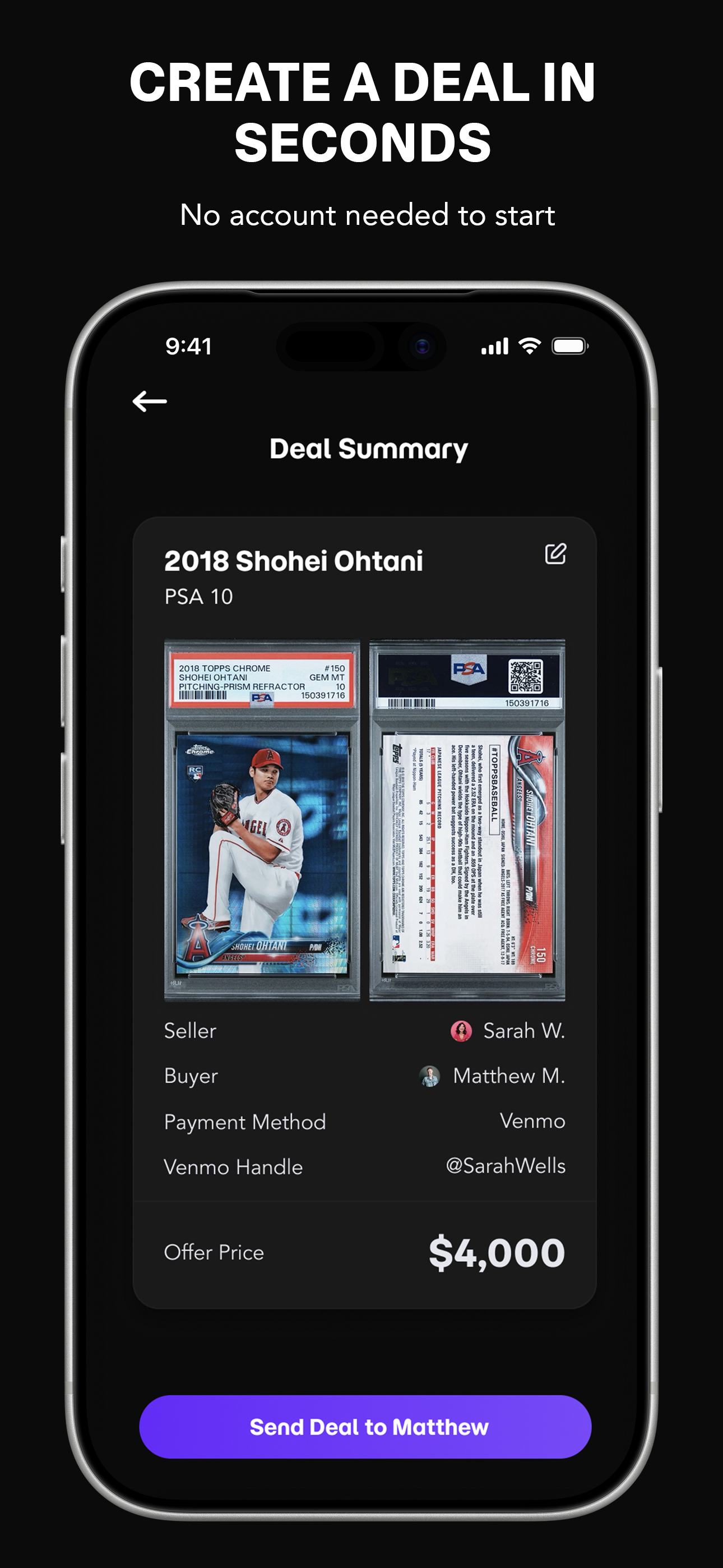 CardTrade: Safe Card Deals