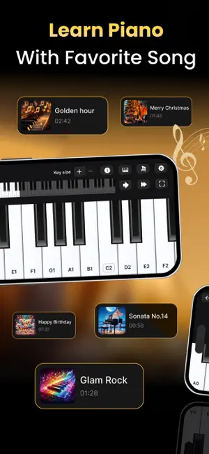 Piano Keyboard: Learn Piano screenshot 2