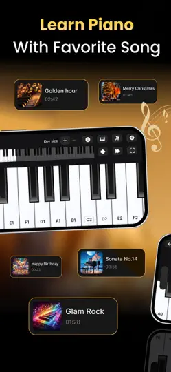 Piano Keyboard: Learn Piano iPhone Screenshot 2