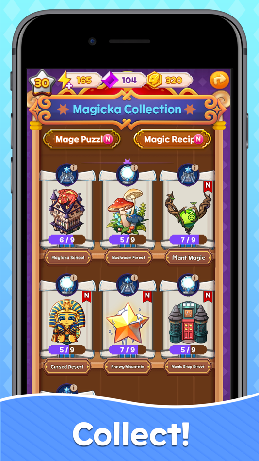 #7. Magic Craft - Merge Tycoon (iOS) 由: Chamelio Games