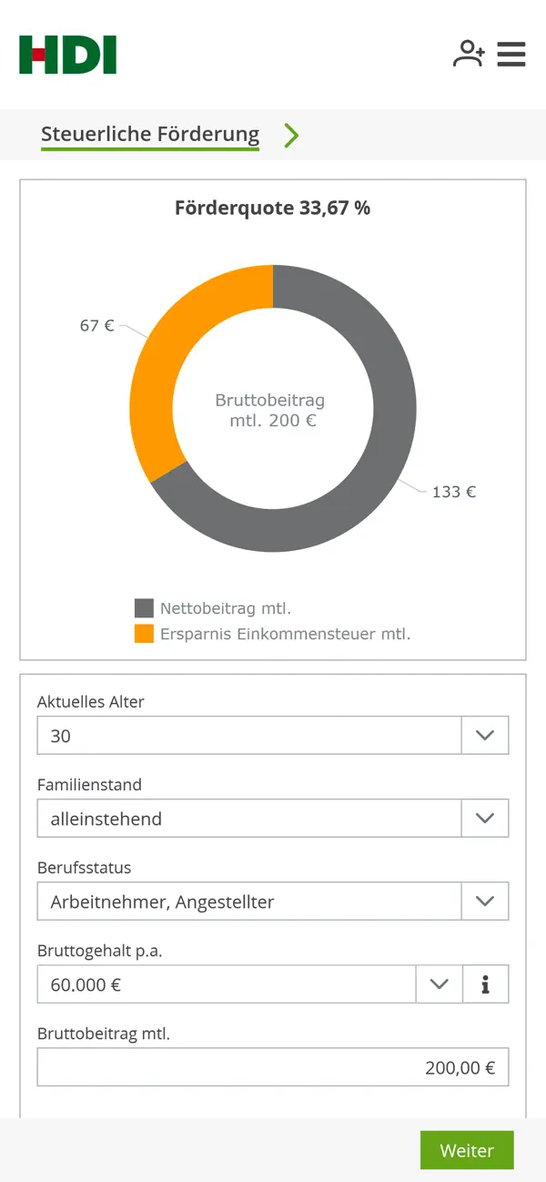 Screenshot #2 pour HDI VorsorgeNow