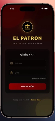 El Patron iPhone screenshot