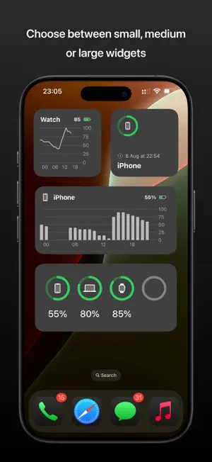Battery Life Widgets screenshot 2