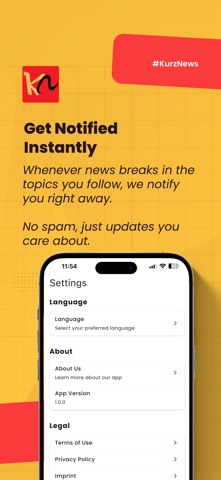 KurzNews - Stay Informed screenshot