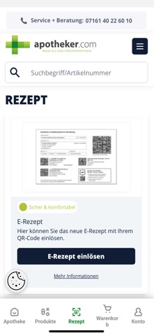 apotheker.com screenshot
