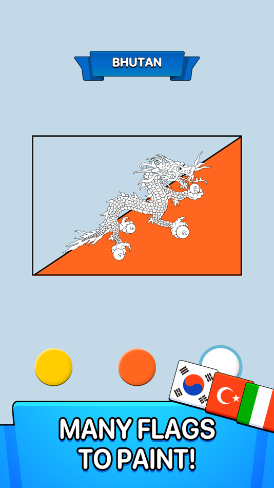 #2. Paint the Flag (iOS) 由: Mobsmile Yazilim Hizmetleri Limited Sirketi