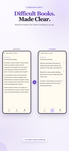 Clarify — AI eBook Reader Screenshot 1 of 6