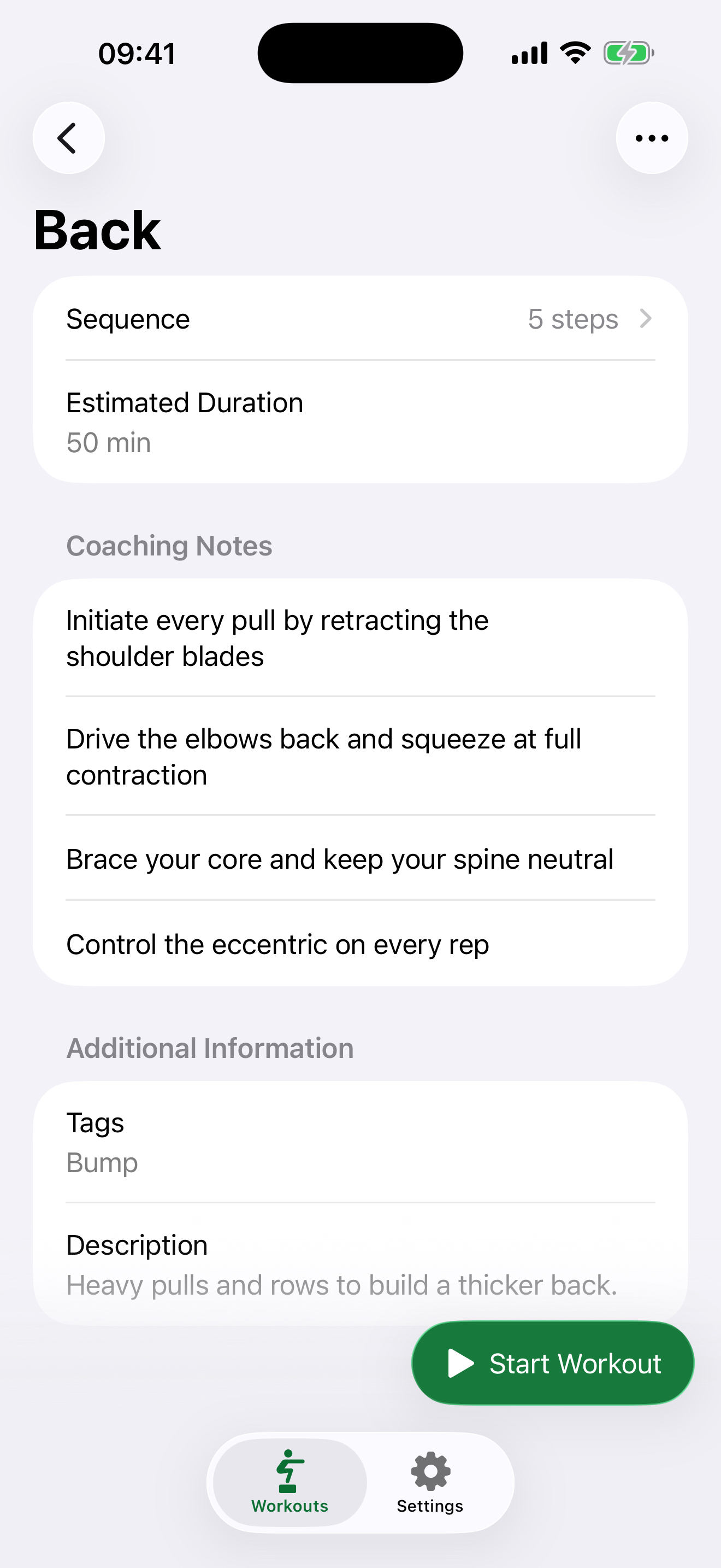 Tepuy: Workout Tracker & Log
