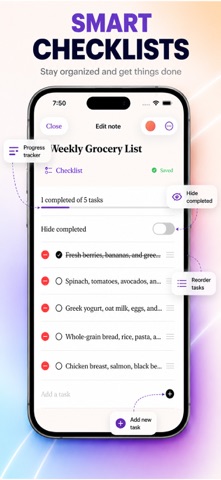 Adelis : Notes iPhone screenshot