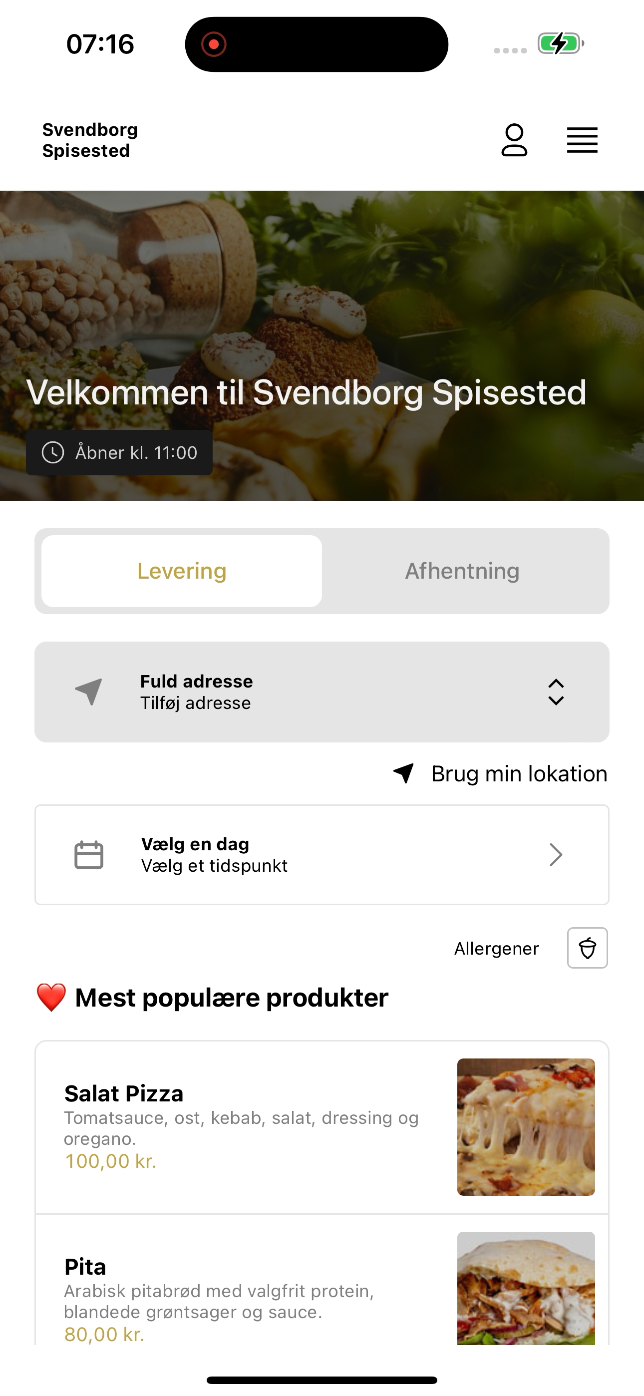Svendborg Spisested screenshot 3
