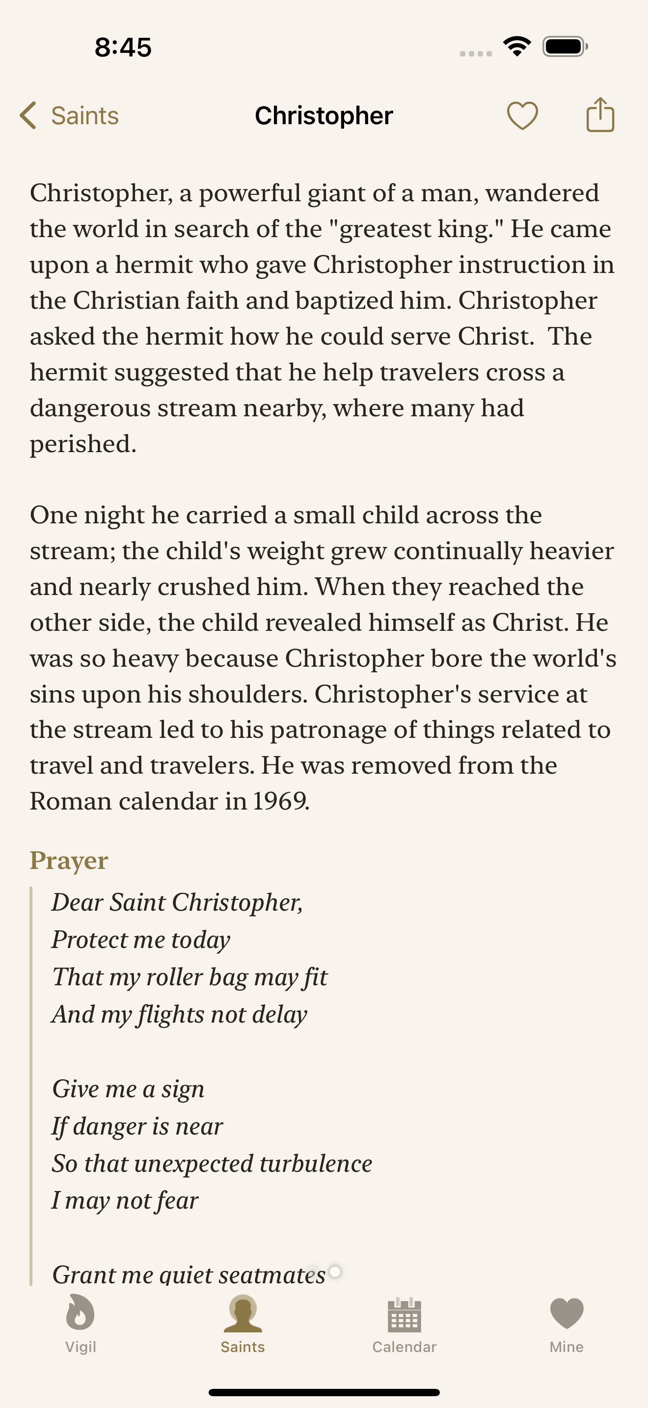 Saintify screenshot 5