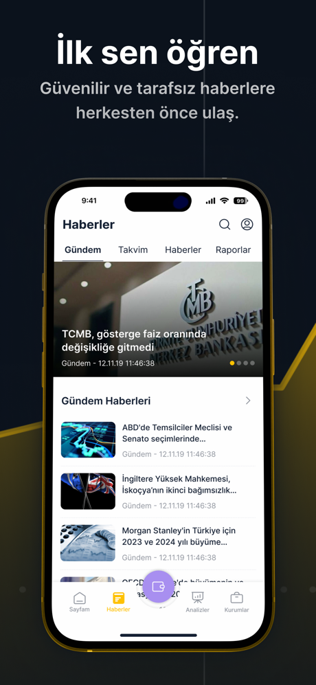 ForInvest: Borsa, Hisse, Altın screenshot 5