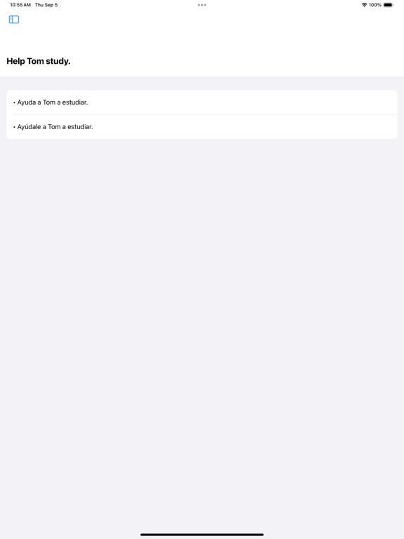 Screenshot #4 pour Hyper English Spanish Dict