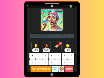 Pic 2 Word: AI Pic Puzzle Quiz iPad screenshot