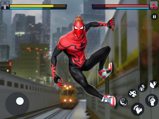 Spider Hero: Combat Fight Game iPad screenshot 1 - Games app