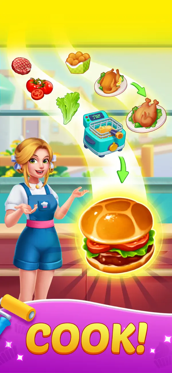 #2. Merge Flavor: Decor Restaurant (iOS) By: TAAP GLOBAL LTD
