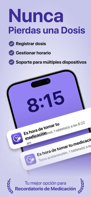 Control Pastillas y Alertas screenshot 1 of 5