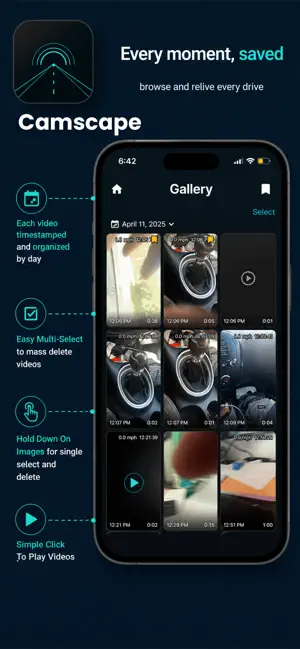 Camscape - Phone Dashcam screenshot 1
