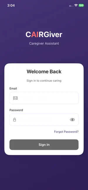 CairGiver - Caregiver Assist screenshot 3