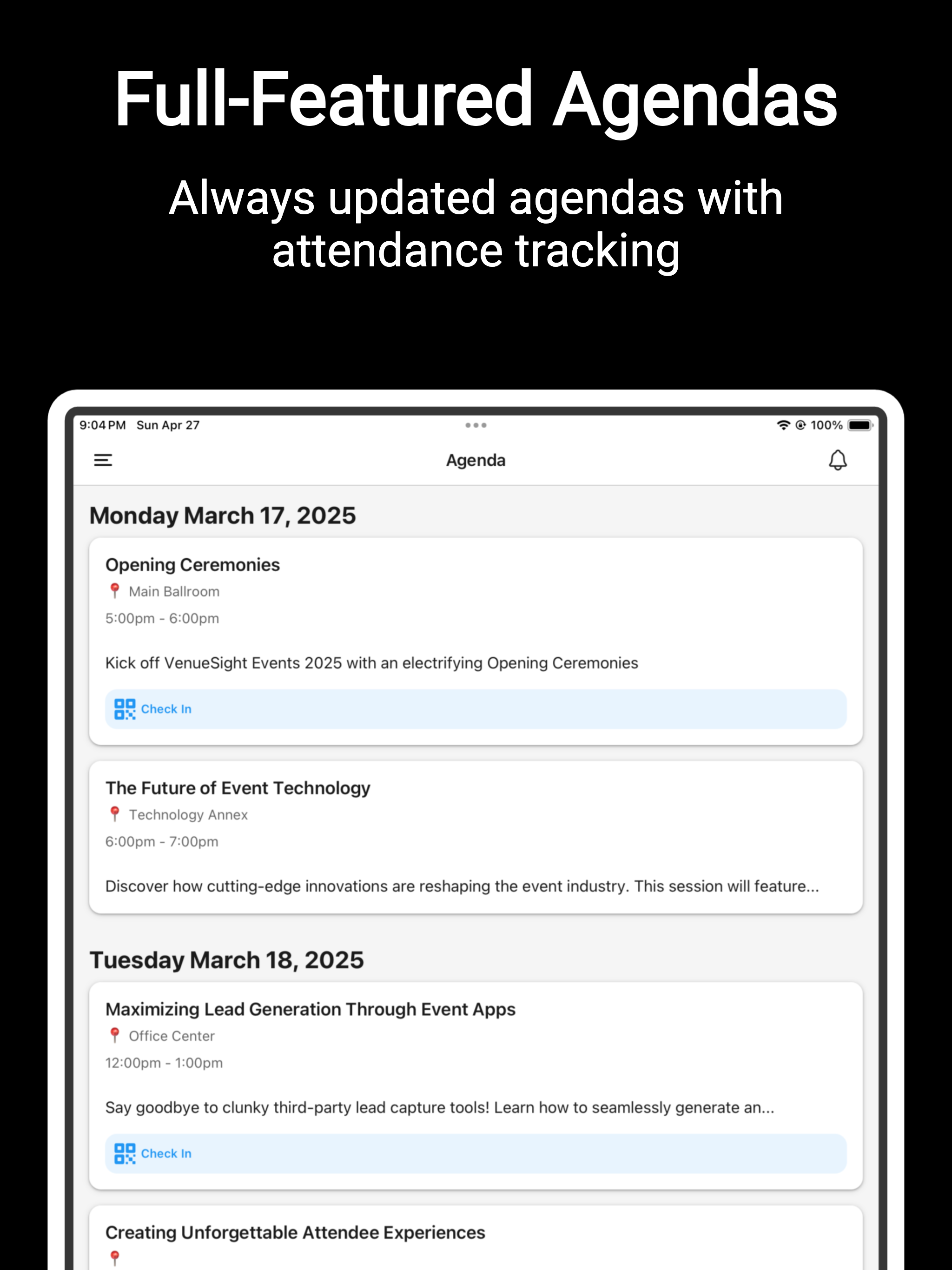 VenueSight Events screenshot 16