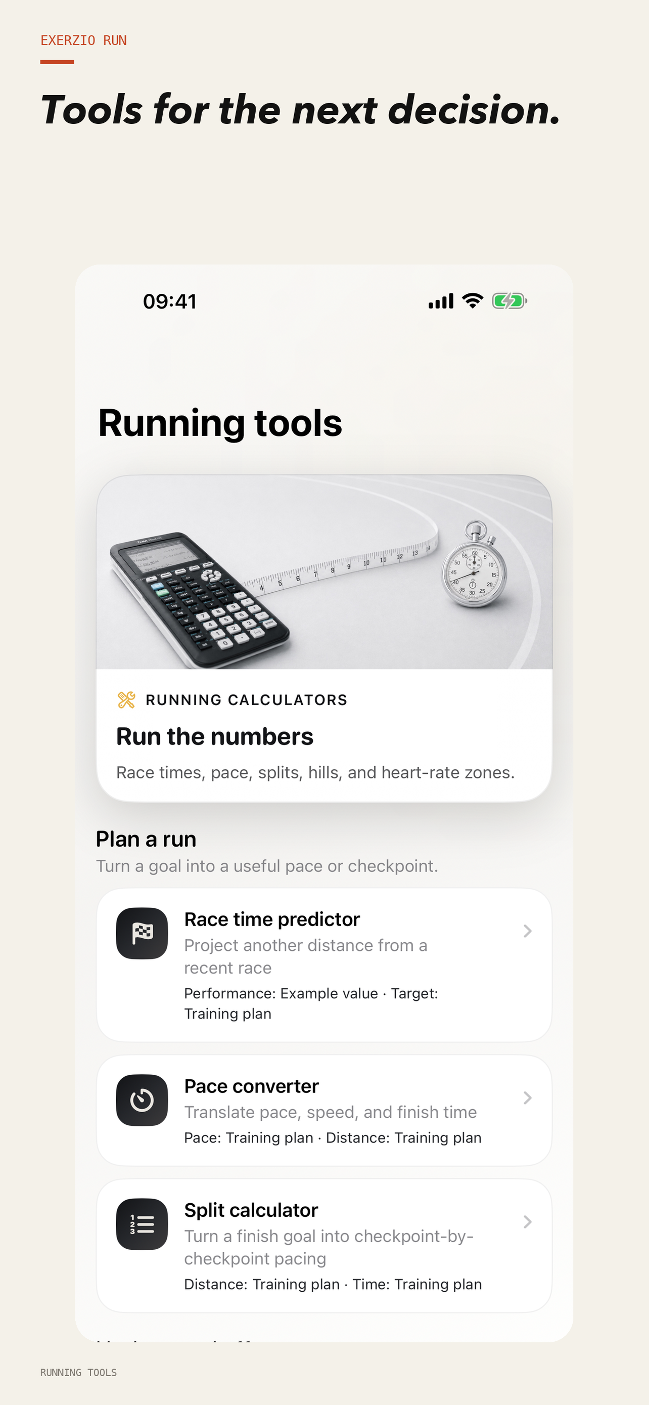 Exerzio Run screenshot 4