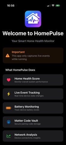 HomePulse screenshot