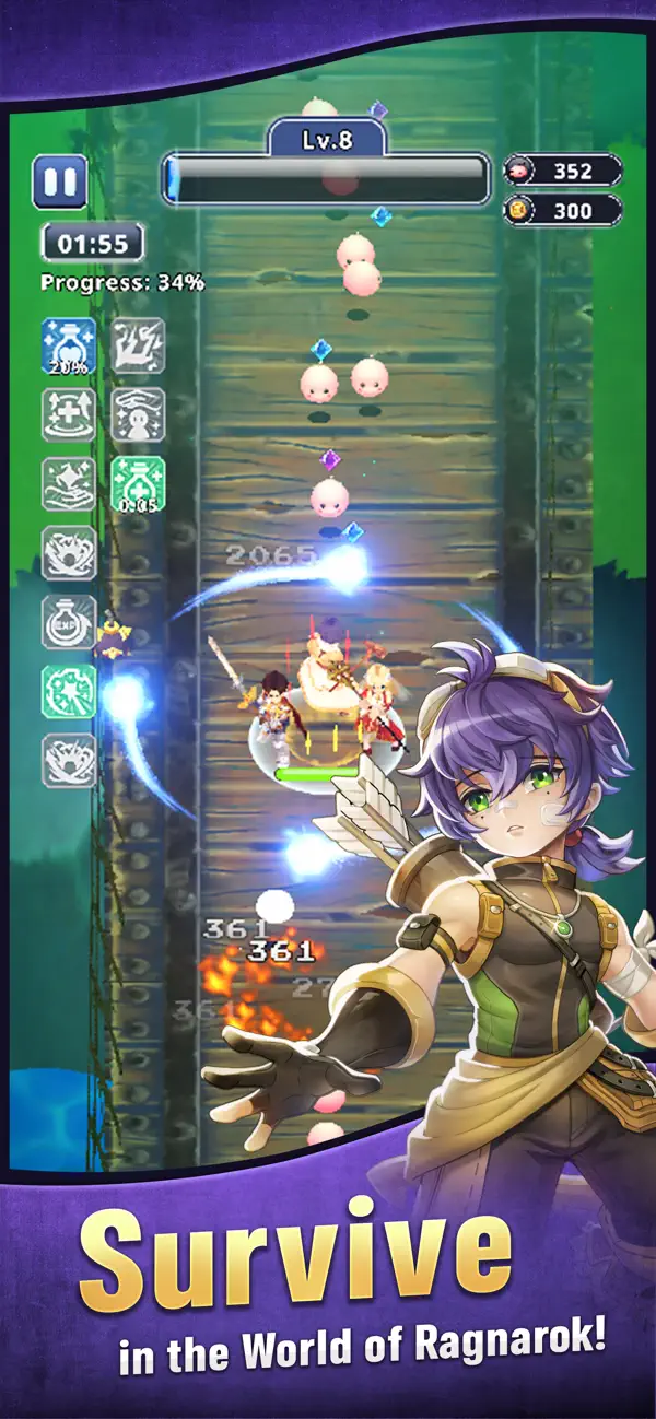 Ragnarok Endless Trails iOS Mod IPA screenshot 2 - iOS game interface