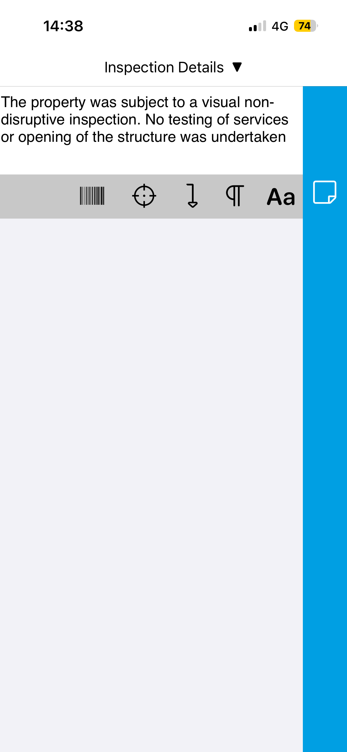 GoReport Survey screenshot 2