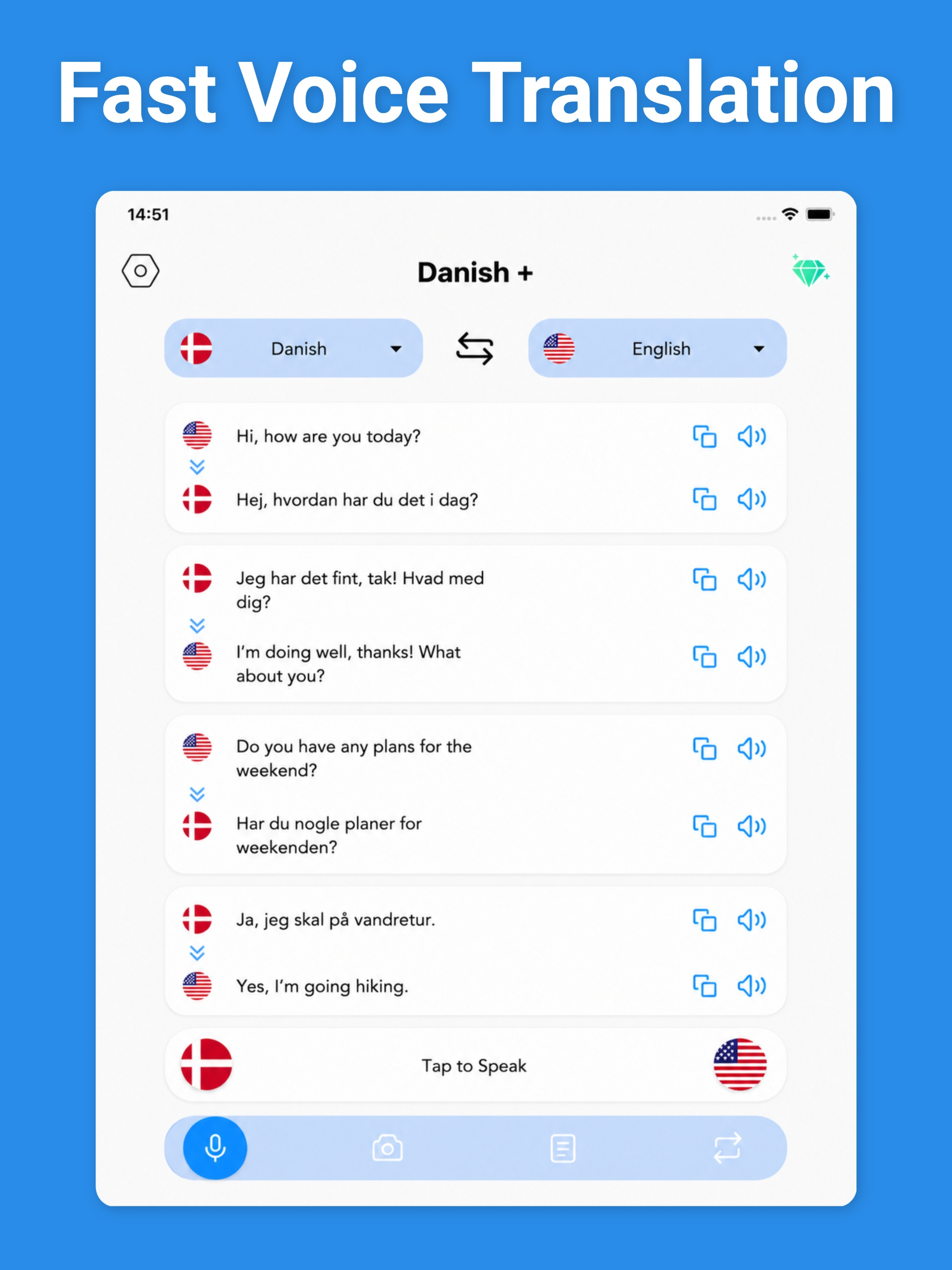 Danish Translator & More + screenshot 9