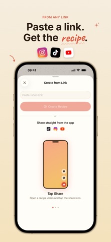 Cheflet: Recipe Saver iPhone screenshot