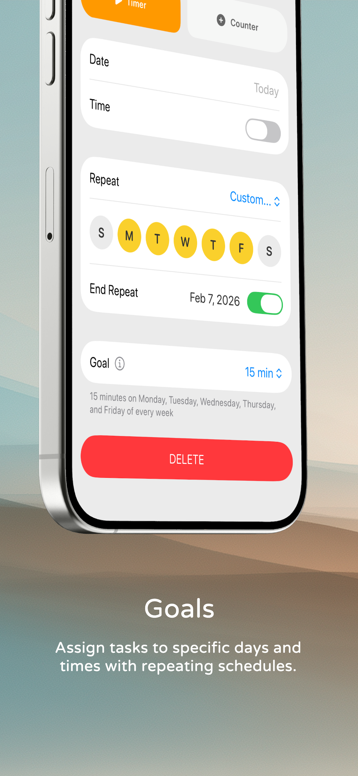 Timii Task Timer screenshot 3