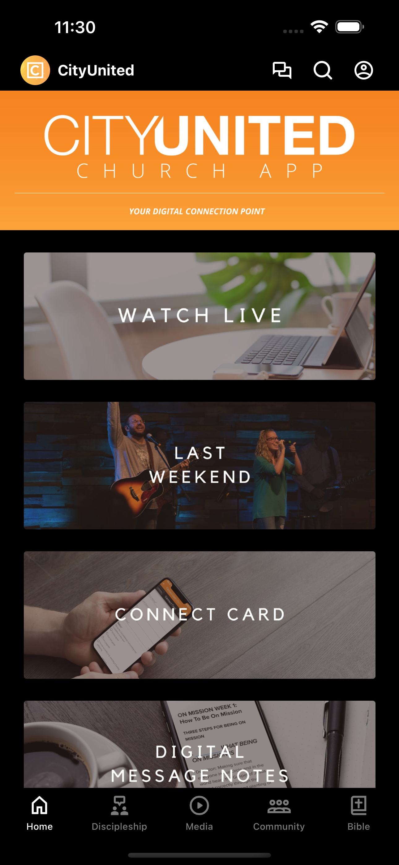 CityUnited.church App