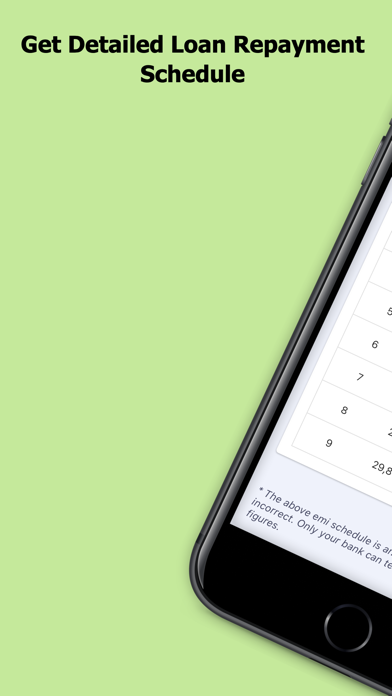 EMI Planner: Loan Calculator Screenshot