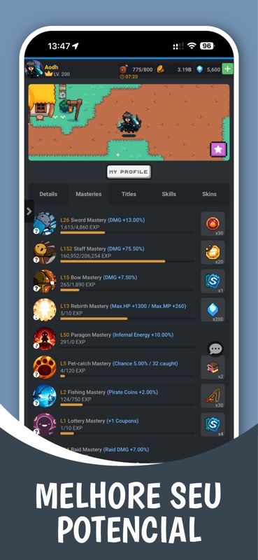 Mana Storia - Pixel MMORPG screenshot 7