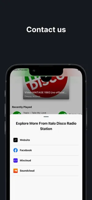 Italo Disco Radio Station screenshot 3