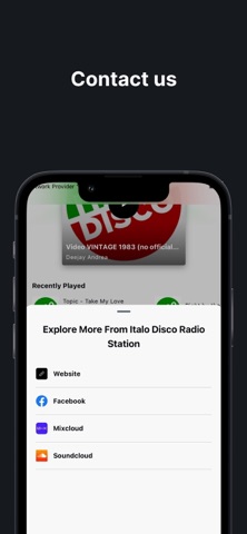 Italo Disco Radio Station screenshot