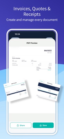 Invoice & Receipt Maker – PDF Screenshot 3 of 7