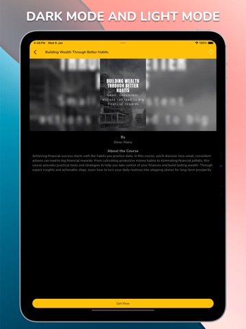 Rich Habits Mastery 2025 iPad screenshot
