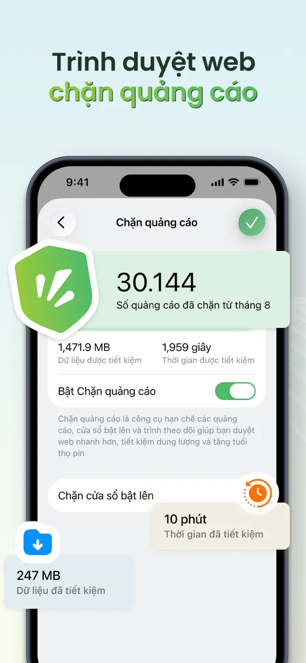 Screenshot #1 pour Cốc Cốc: Trình duyệt Internet