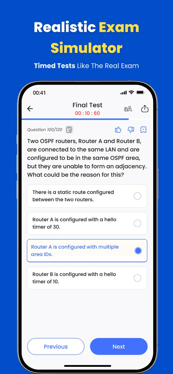 #4. CCNA 200-301 Exam Prep - 2026 (iOS) By: Thanh Hung