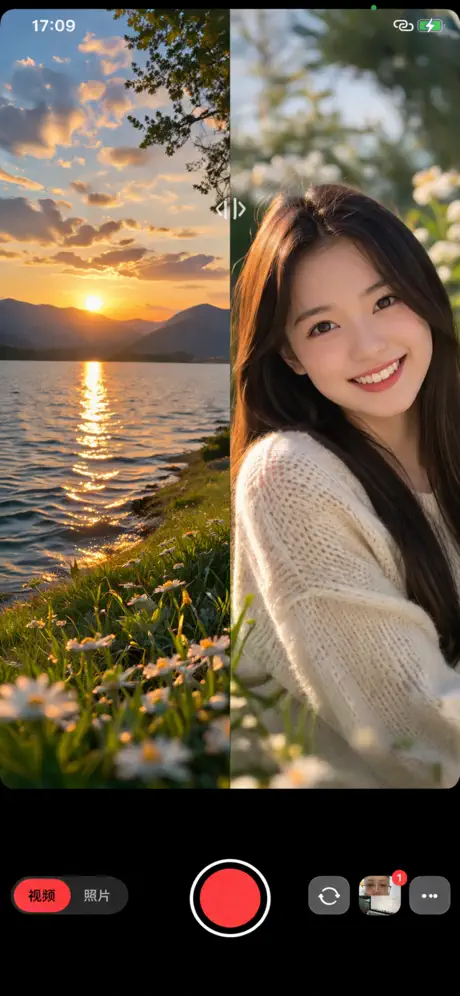 CoolCam：双镜头拍摄相机&分屏拍摄&双拍相机 应用截图