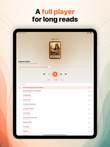 Castly: Full-Cast Audiobook iPad screenshot