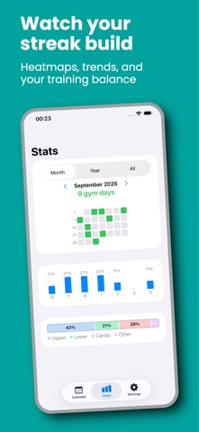 Gym Log: Workout Tracker Screenshot 3 of 3
