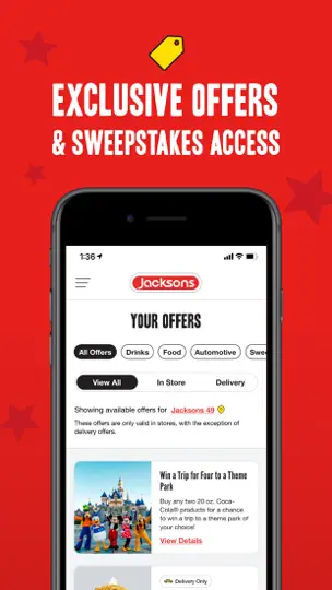 Jacksons Let's Go Rewards iPhone Screenshot 5