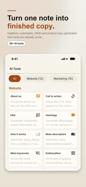 Instanotes AI: Notepad & Memo screenshot 3