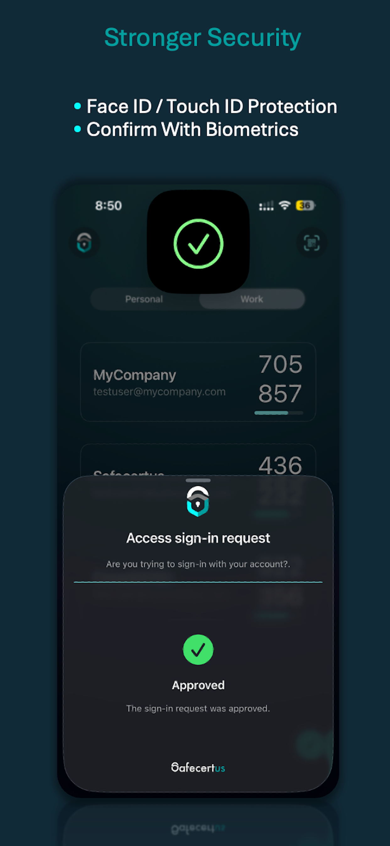 Safecertus screenshot 3