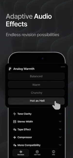 Audio Mastering - SoundBoost screenshot 4