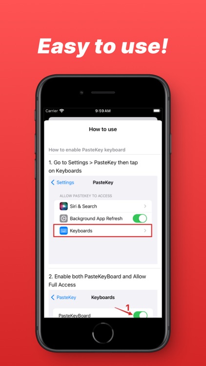 PasteKey: Auto Paste Keyboard